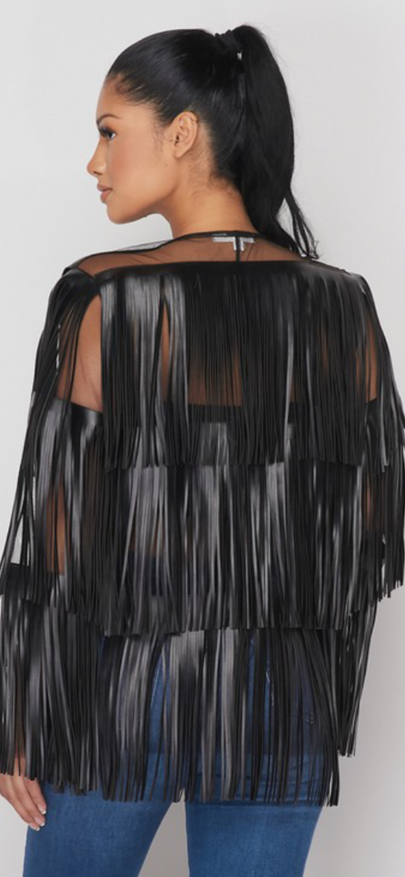 The Barely There Fringe Cardigan